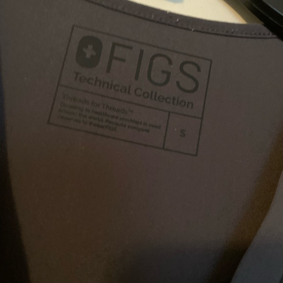 Figs Charcoal scrub set - Picture 2 of 3